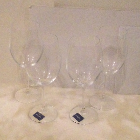 Mikasa Dining Mikasa White Wine Glasses New With Tags Final